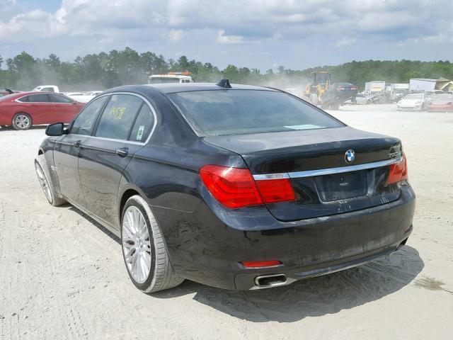 WBAKC8C5XCC435372 - 2012 BMW 750 LXI BLACK photo 3