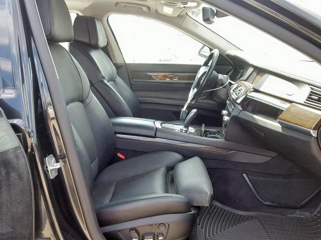 WBAKC8C5XCC435372 - 2012 BMW 750 LXI BLACK photo 5