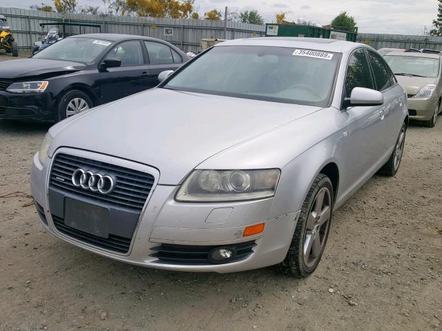 WAUDG74F55N097997 - 2005 AUDI A6 3.2 QUA SILVER photo 2