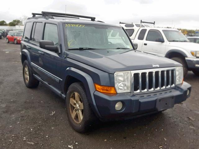 1J8HG48K77C674269 - 2007 JEEP COMMANDER BLUE photo 1