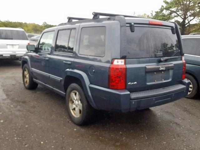 1J8HG48K77C674269 - 2007 JEEP COMMANDER BLUE photo 3