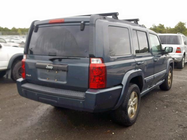 1J8HG48K77C674269 - 2007 JEEP COMMANDER BLUE photo 4