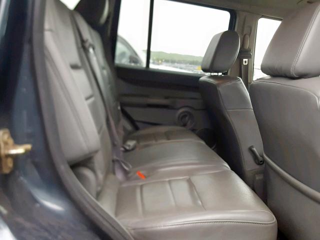 1J8HG48K77C674269 - 2007 JEEP COMMANDER BLUE photo 6