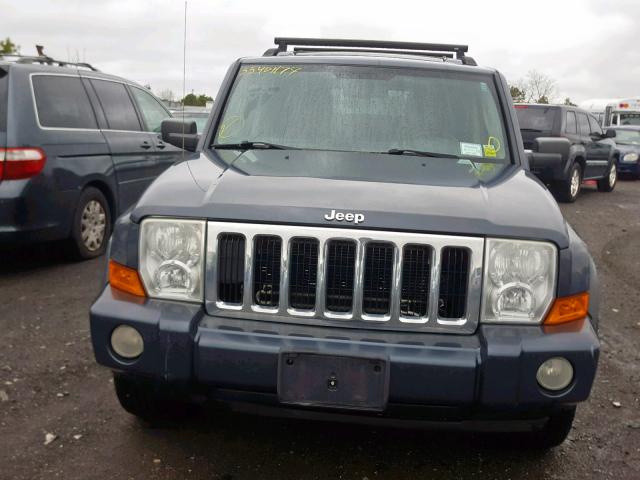 1J8HG48K77C674269 - 2007 JEEP COMMANDER BLUE photo 7