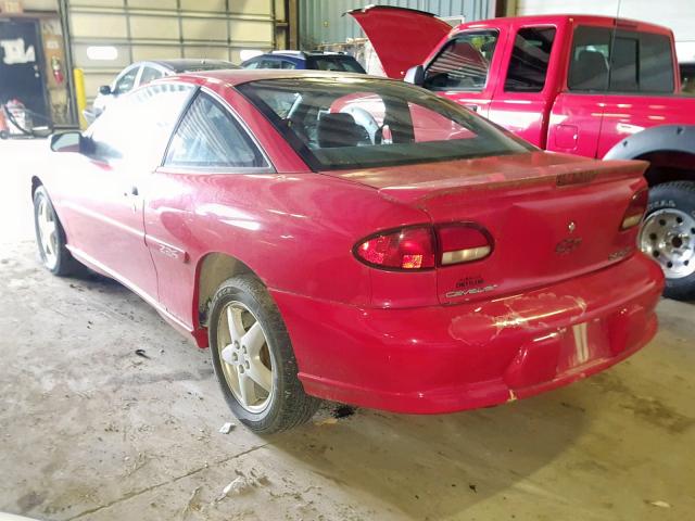 1G1JF12T8W7151239 - 1998 CHEVROLET CAVALIER Z RED photo 3