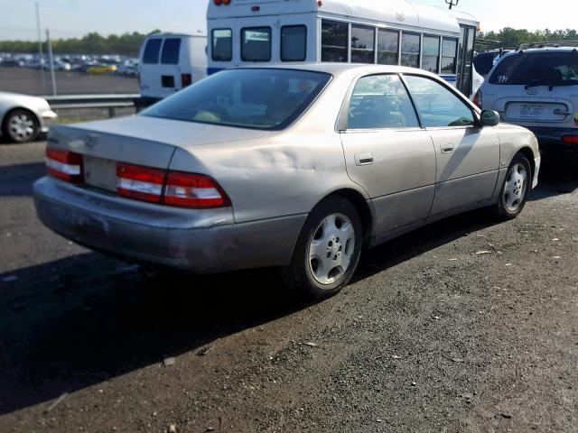 JT8BF28G0Y0275432 - 2000 LEXUS ES 300 GOLD photo 4