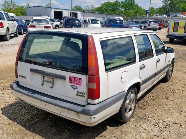 YV1LW5712S2121587 - 1995 VOLVO 850 WHITE photo 4