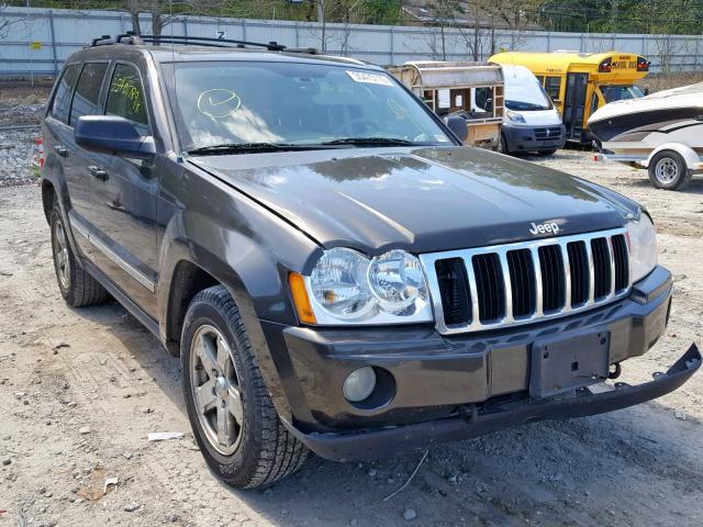 1J4HR58275C693242 - 2005 JEEP GRAND CHER GRAY photo 1