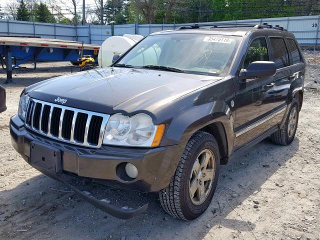 1J4HR58275C693242 - 2005 JEEP GRAND CHER GRAY photo 2