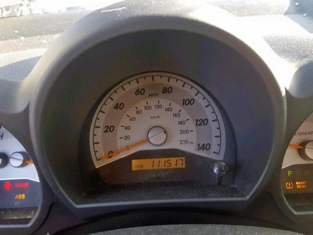 JTKDE177760096917 - 2006 TOYOTA SCION TC BLACK photo 8