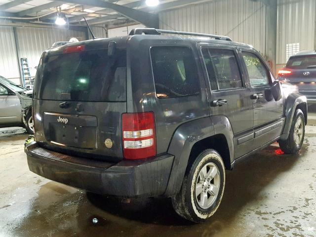 1J4PN2GK5AW160077 - 2010 JEEP LIBERTY SP CHARCOAL photo 4