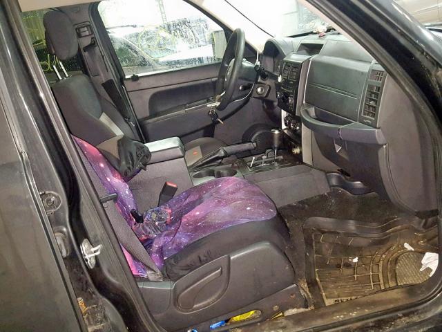 1J4PN2GK5AW160077 - 2010 JEEP LIBERTY SP CHARCOAL photo 5