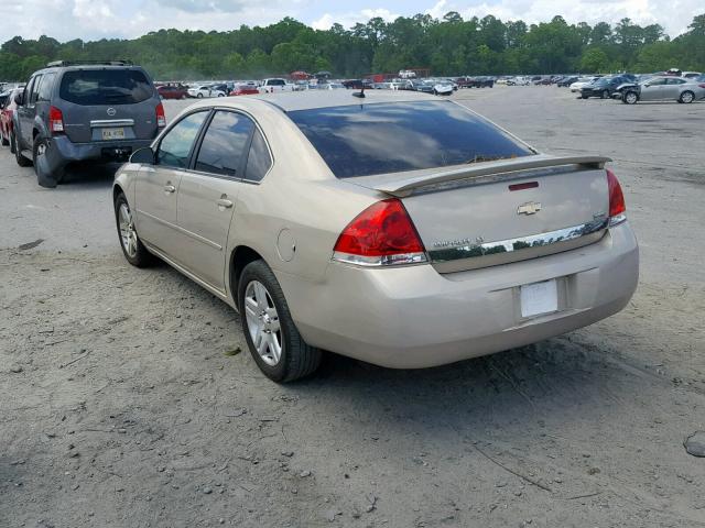 2G1WB5EK2B1208599 - 2011 CHEVROLET IMPALA LT TAN photo 3