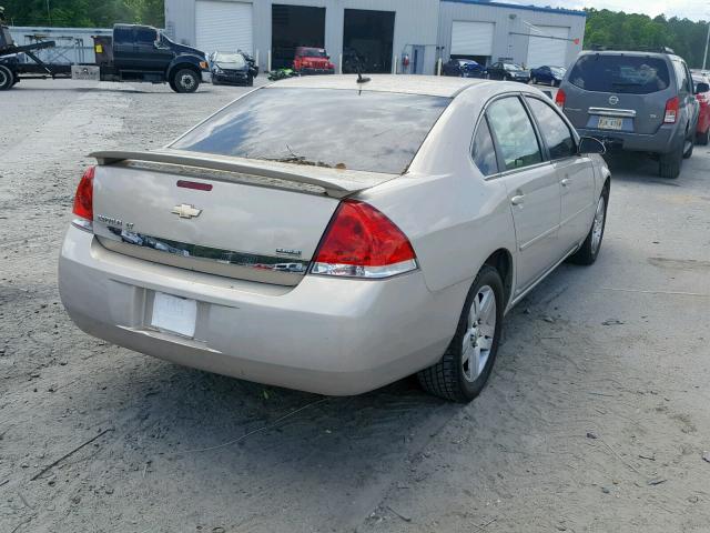 2G1WB5EK2B1208599 - 2011 CHEVROLET IMPALA LT TAN photo 4