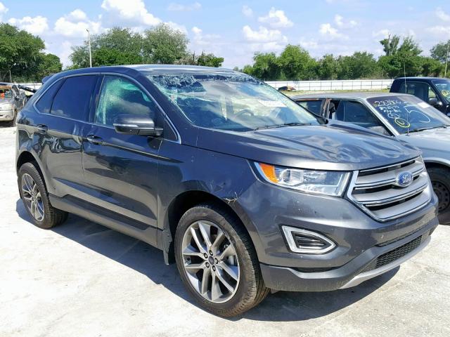 2FMPK3K91JBC18725 - 2018 FORD EDGE TITAN GRAY photo 1