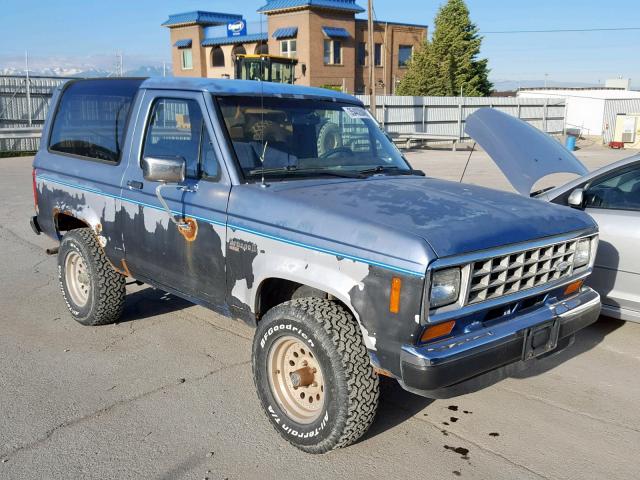 1FMCU14T7JUC14209 - 1988 FORD BRONCO II BLUE photo 1