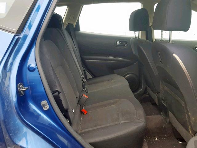 JN8AS58V89W166325 - 2009 NISSAN ROGUE S BLUE photo 6