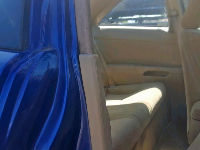 1HGEM22195L018483 - 2005 HONDA CIVIC DX V BLUE photo 6