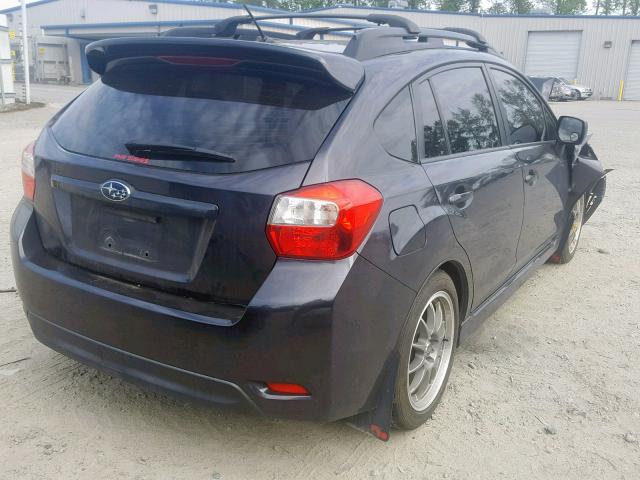 JF1GPAR61D2845673 - 2013 SUBARU IMPREZA SP GRAY photo 4