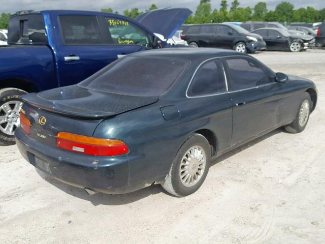 JT8JZ31C4N0008869 - 1992 LEXUS SC 300 GREEN photo 4