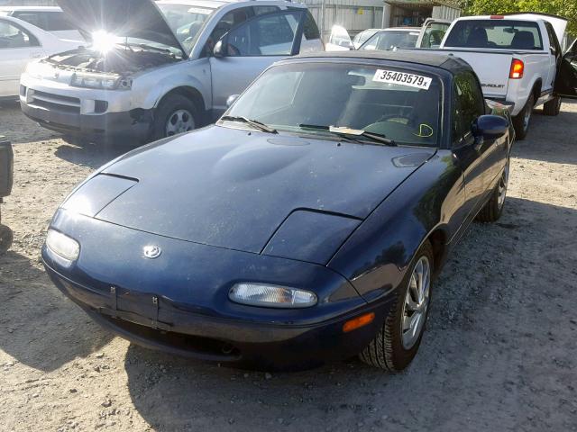 JM1NA3534S0619713 - 1995 MAZDA MX-5 MIATA BLUE photo 2