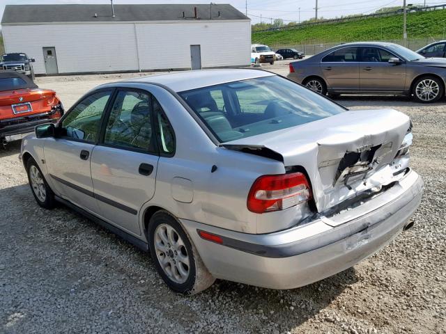 YV1VS29571F660748 - 2001 VOLVO S40 1.9T SILVER photo 3