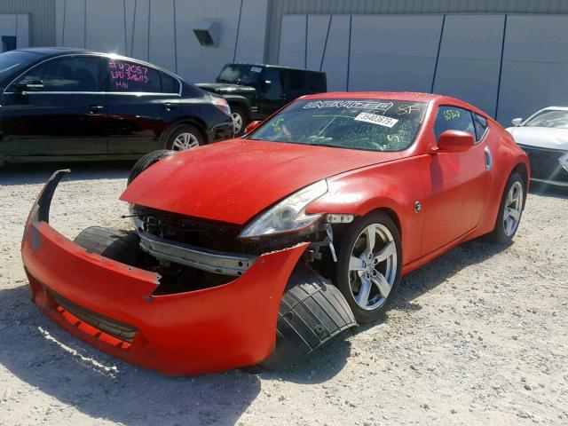 JN1AZ4EH0CM562092 - 2012 NISSAN 370Z BASE RED photo 2