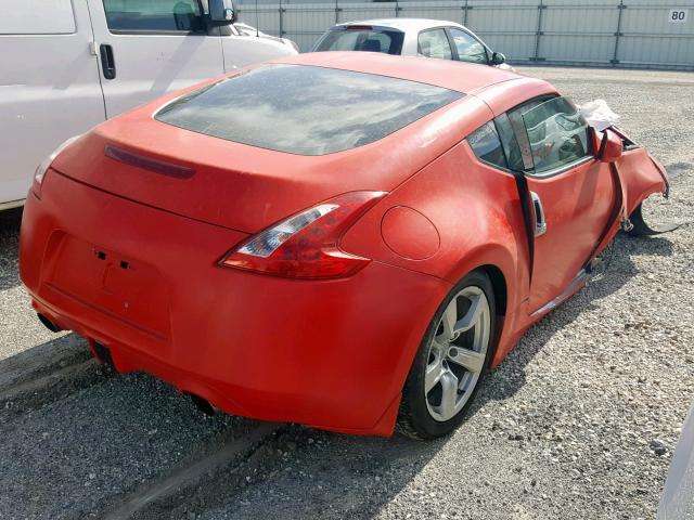 JN1AZ4EH0CM562092 - 2012 NISSAN 370Z BASE RED photo 4