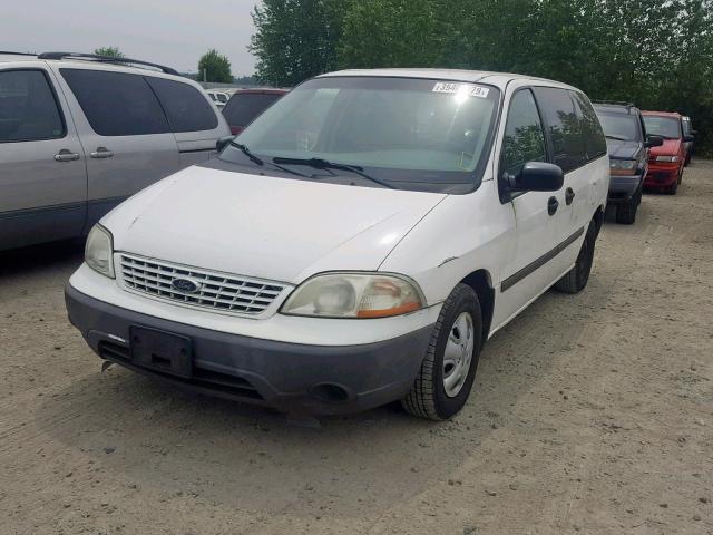 2FMZA504X2BA60689 - 2002 FORD WINDSTAR L WHITE photo 2