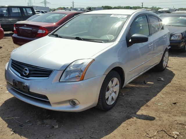 3N1AB6AP0BL731145 - 2011 NISSAN SENTRA 2.0 SILVER photo 2