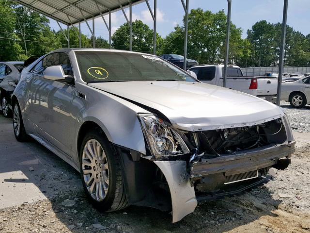 1G6DC1E30D0102506 - 2013 CADILLAC CTS SILVER photo 1