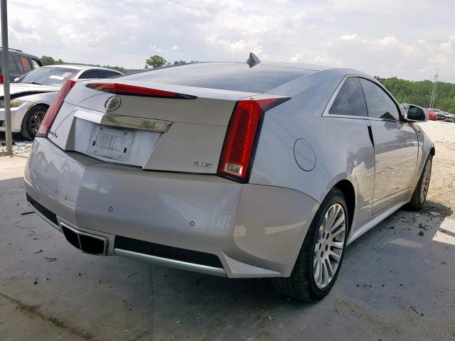 1G6DC1E30D0102506 - 2013 CADILLAC CTS SILVER photo 4