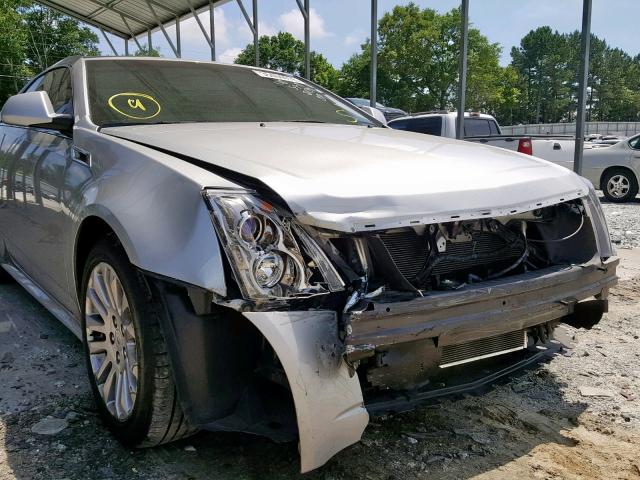 1G6DC1E30D0102506 - 2013 CADILLAC CTS SILVER photo 9