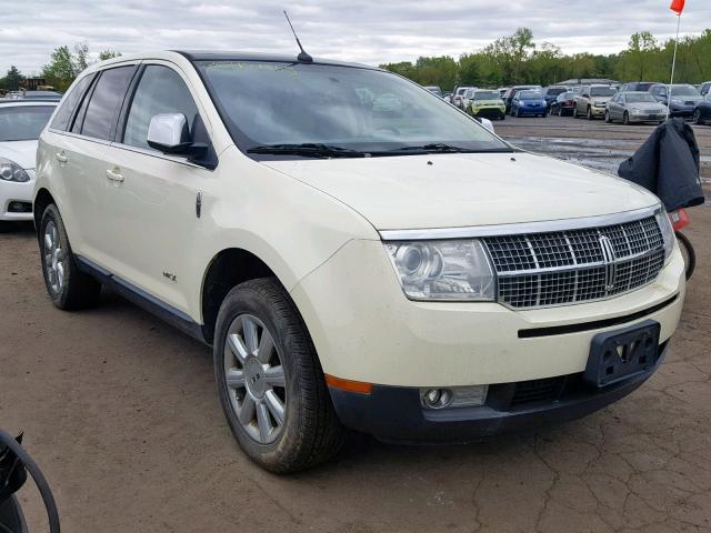 2LMDU88C18BJ40426 - 2008 LINCOLN MKX CREAM photo 1