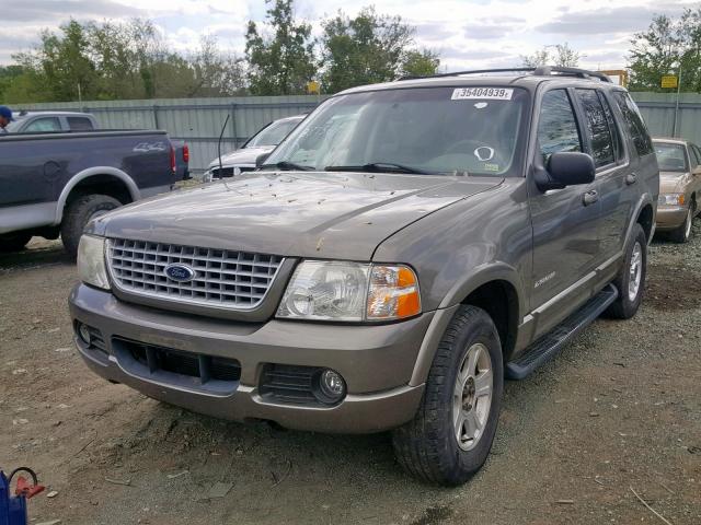 1FMZU75W72ZB87569 - 2002 FORD EXPLORER L BEIGE photo 2