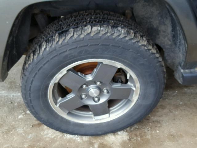 1J8HG48K48C159215 - 2008 JEEP COMMANDER GRAY photo 9