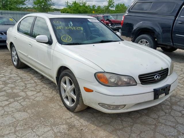 JNKDA31A63T104825 - 2003 INFINITI I35 WHITE photo 1