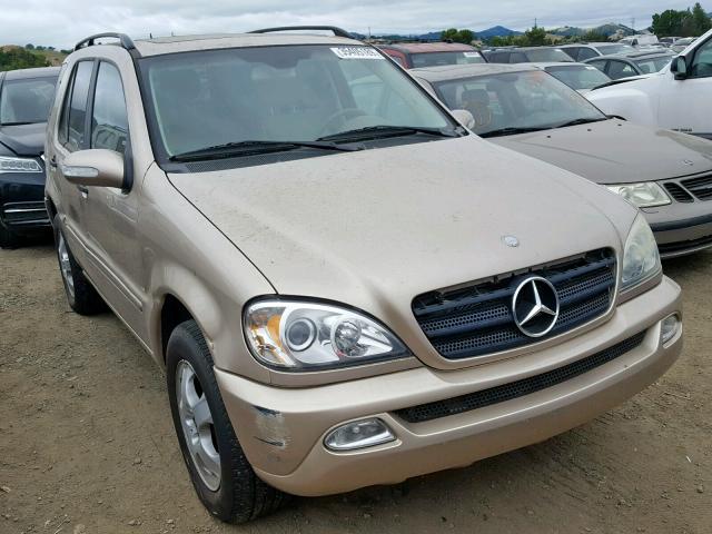 4JGAB57E43A419363 - 2003 MERCEDES-BENZ ML 350 GOLD photo 1