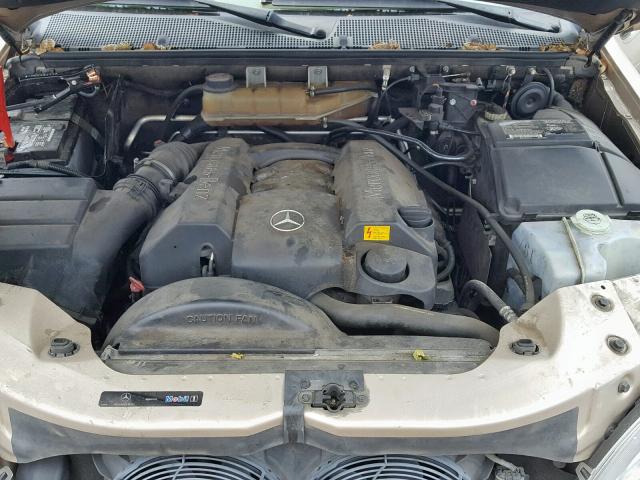 4JGAB57E43A419363 - 2003 MERCEDES-BENZ ML 350 GOLD photo 7