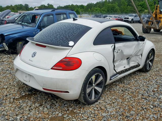 3VWVT7AT7EM601244 - 2014 VOLKSWAGEN BEETLE TUR WHITE photo 4