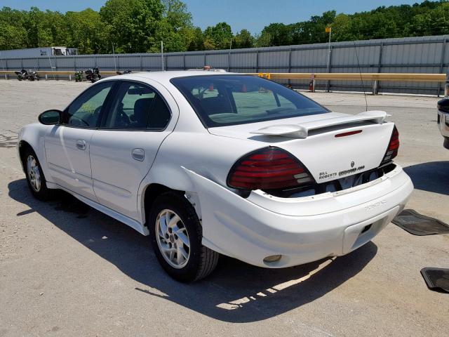 1G2NF52E94M544669 - 2004 PONTIAC GRAND AM S WHITE photo 3