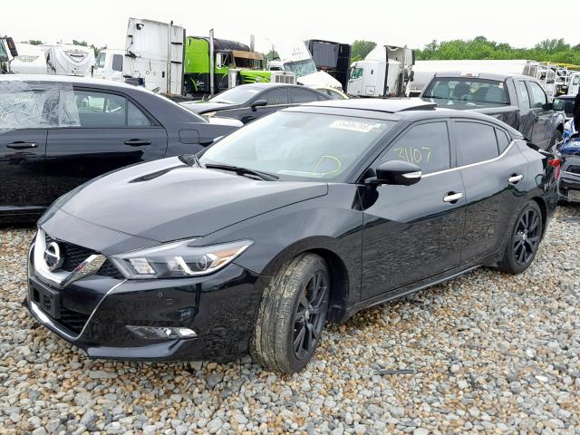 1N4AA6AP8HC444579 - 2017 NISSAN MAXIMA 3.5 BLACK photo 2