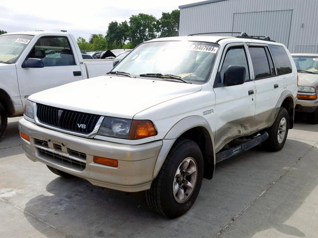 JA4LS31P9VP017764 - 1997 MITSUBISHI MONTERO SP WHITE photo 2