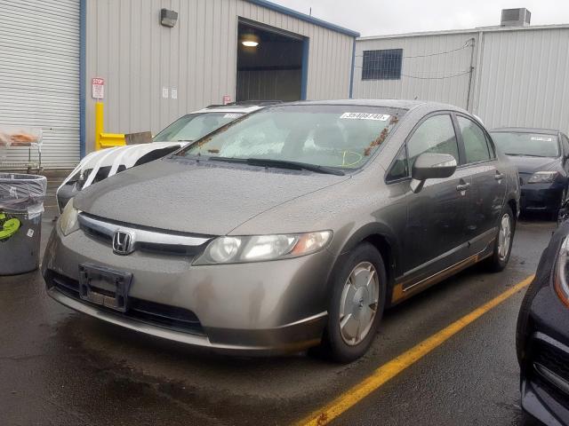 JHMFA36256S002839 - 2006 HONDA CIVIC HYBRID  photo 2