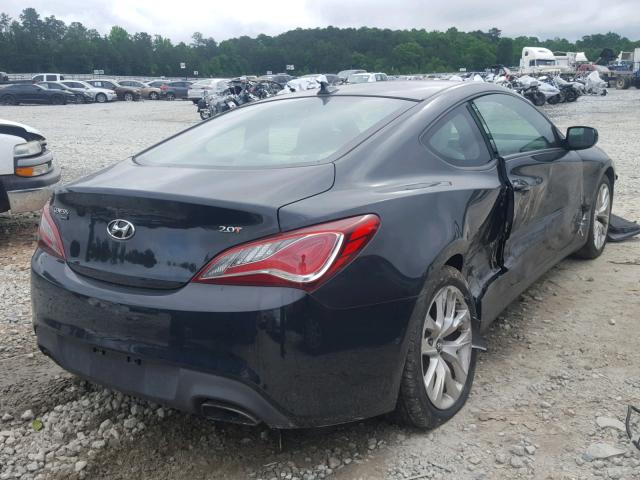 KMHHT6KD1DU083929 - 2013 HYUNDAI GENESIS CO BLACK photo 4