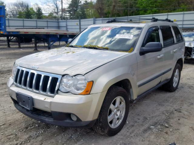 1J8GR48K58C140470 - 2008 JEEP GRAND CHER SILVER photo 2