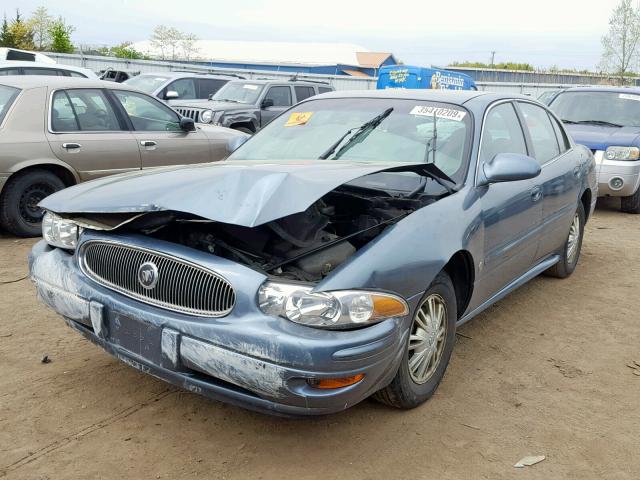 1G4HP54K524228526 - 2002 BUICK LESABRE CU BLUE photo 2