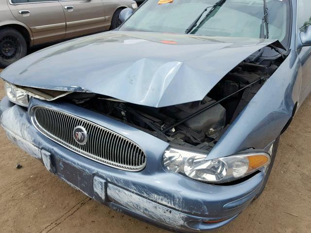 1G4HP54K524228526 - 2002 BUICK LESABRE CU BLUE photo 9