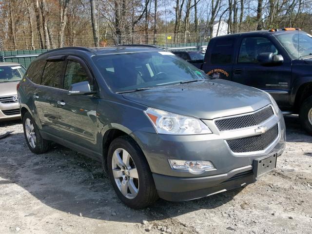 1GNLVFED7AJ250786 - 2010 CHEVROLET TRAVERSE L GREEN photo 1