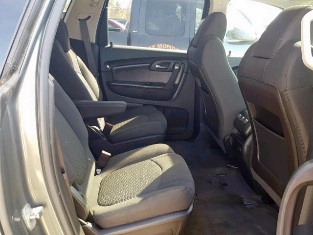 1GNLVFED7AJ250786 - 2010 CHEVROLET TRAVERSE L GREEN photo 6